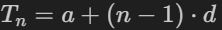 nth term Formula